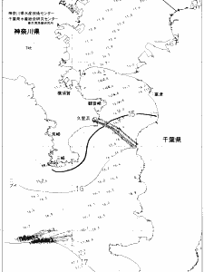 東京湾口海況図(2020/03/24)