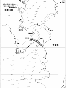 東京湾口海況図(2020/03/25)