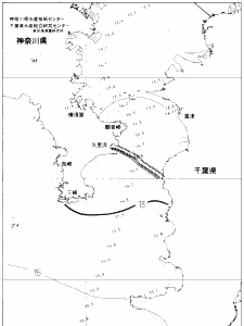 東京湾口海況図(2020/03/30)
