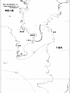 東京湾口海況図(2020/04/11)
