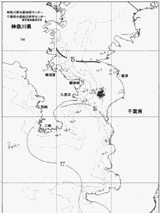 東京湾口海況図(2020/04/23)