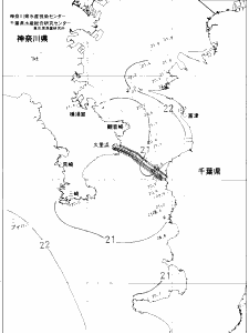 東京湾口海況図(2020/06/09)