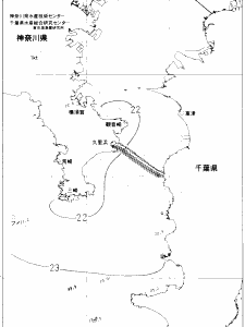 東京湾口海況図(2020/06/21)