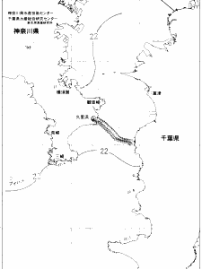 東京湾口海況図(2020/06/22)