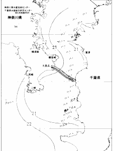東京湾口海況図(2020/06/25)
