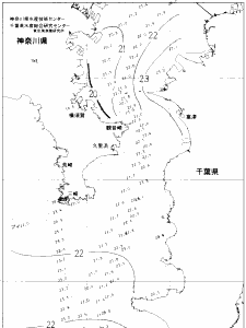 東京湾口海況図(2020/07/01)