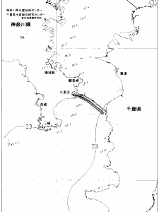 東京湾口海況図(2020/07/16)