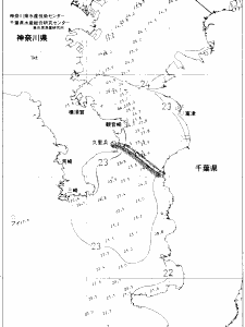 東京湾口海況図(2020/07/17)