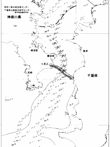 東京湾口海況図(2020/07/30)
