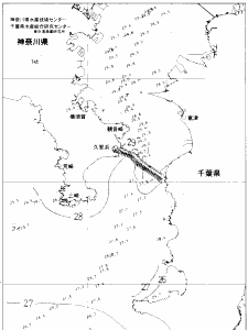 東京湾口海況図(2020/08/17)