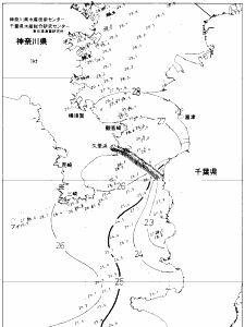 東京湾口海況図(2020/08/19)