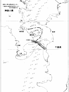 東京湾口海況図(2020/08/22)