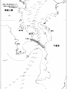 東京湾口海況図(2020/08/31)