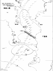 東京湾口海況図(2020/09/03)