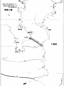 東京湾口海況図(2020/10/01)