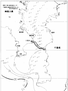 東京湾口海況図(2020/10/14)