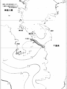 東京湾口海況図(2020/10/15)