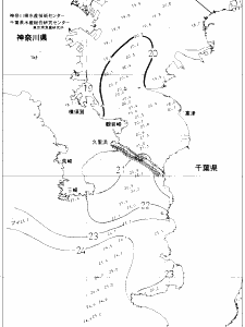 東京湾口海況図(2020/10/18)