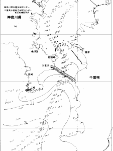 東京湾口海況図(2020/10/21)