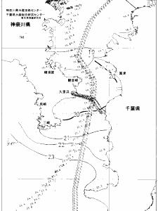 東京湾口海況図(2020/10/25)