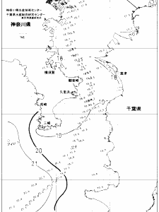東京湾口海況図(2020/11/15)