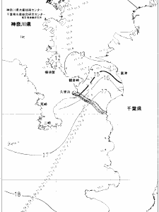 東京湾口海況図(2021/01/09)