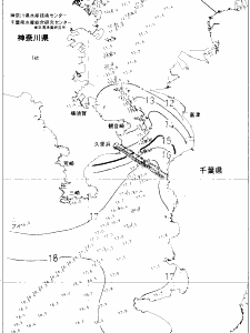 東京湾口海況図(2021/01/11)