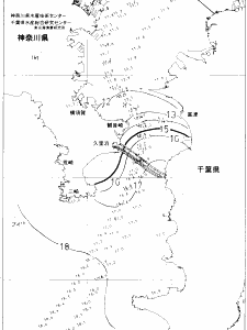 東京湾口海況図(2021/01/16)