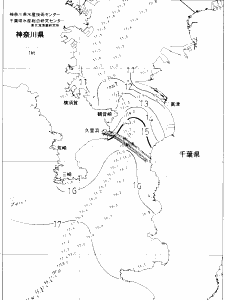 東京湾口海況図(2021/01/21)