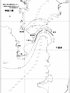 東京湾口海況図(2021/02/16)