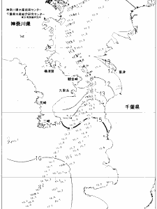 東京湾口海況図(2021/02/21)