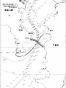 東京湾口海況図(2021/03/08)