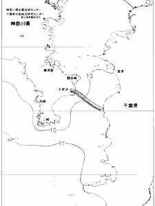 東京湾口海況図(2021/04/18)