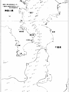 東京湾口海況図(2021/06/22)