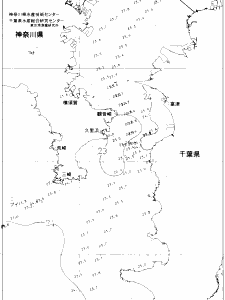 東京湾口海況図(2021/07/09)