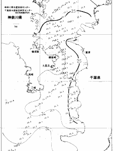 東京湾口海況図(2021/07/13)