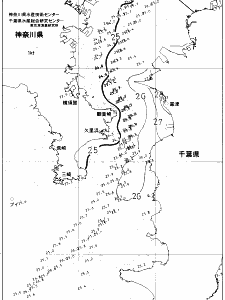 東京湾口海況図(2021/07/19)