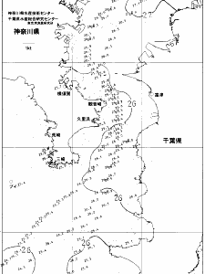 東京湾口海況図(2021/07/22)