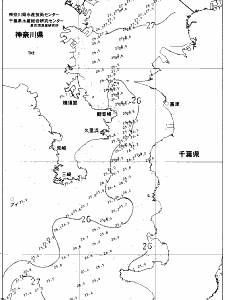 東京湾口海況図(2021/07/23)