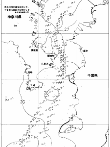 東京湾口海況図(2021/07/26)
