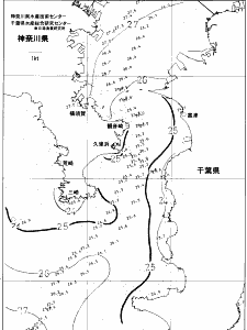 東京湾口海況図(2021/07/27)