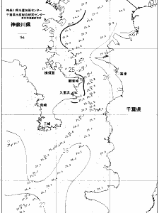 東京湾口海況図(2021/07/30)