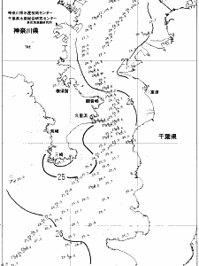 東京湾口海況図(2021/08/25)