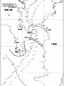 東京湾口海況図(2021/08/26)