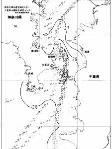 東京湾口海況図(2021/08/27)