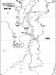 東京湾口海況図(2021/08/30)