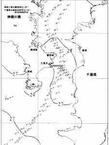 東京湾口海況図(2021/08/31)