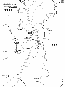 東京湾口海況図(2021/09/01)