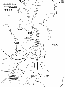 東京湾口海況図(2021/09/15)