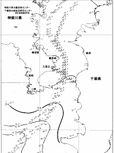 東京湾口海況図(2021/09/20)